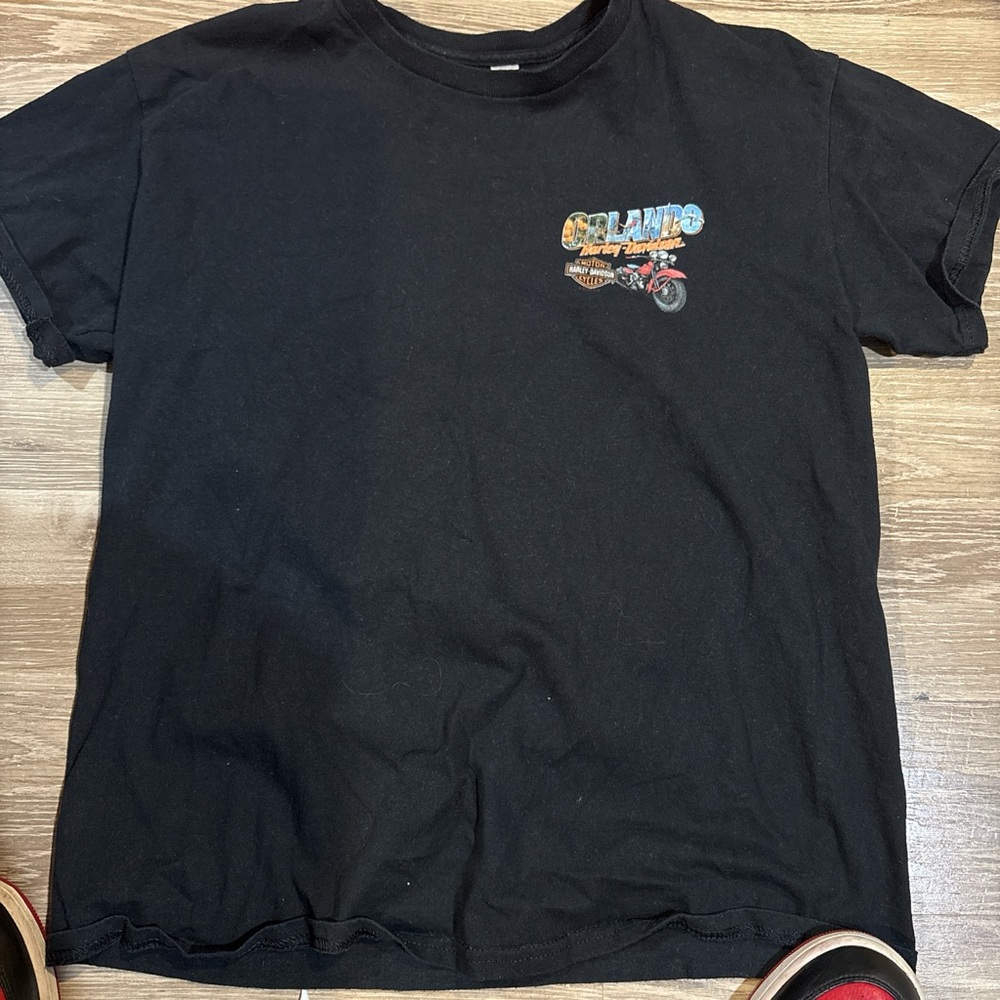 Harley Davidson Black Orlando T shirt